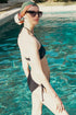 Bikini Réversible 4-Way Cherie "Opulence/Solid Black"